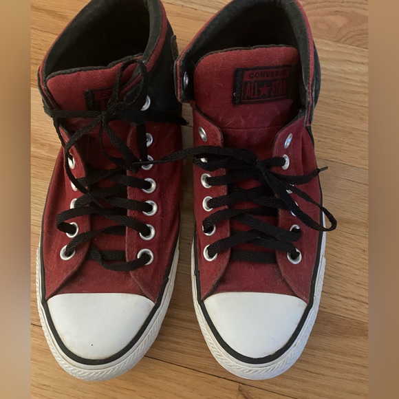 Converse boys high tops size 7 - Picture 2 of 5